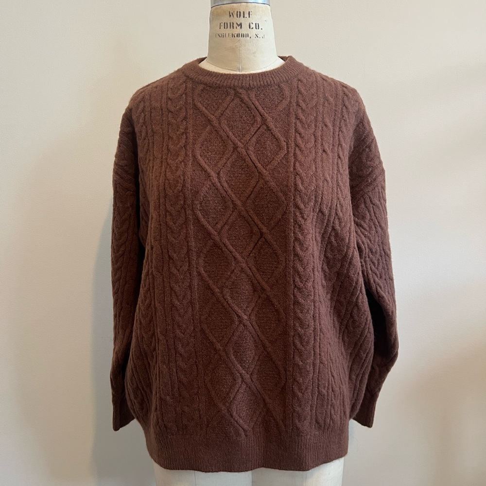 Aelfric Eden Chocolate Knit Sweater